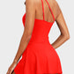 ⛱️Last Day Sale 49% OFF🔥One Shoulder Skirted One Piece Swimsuit