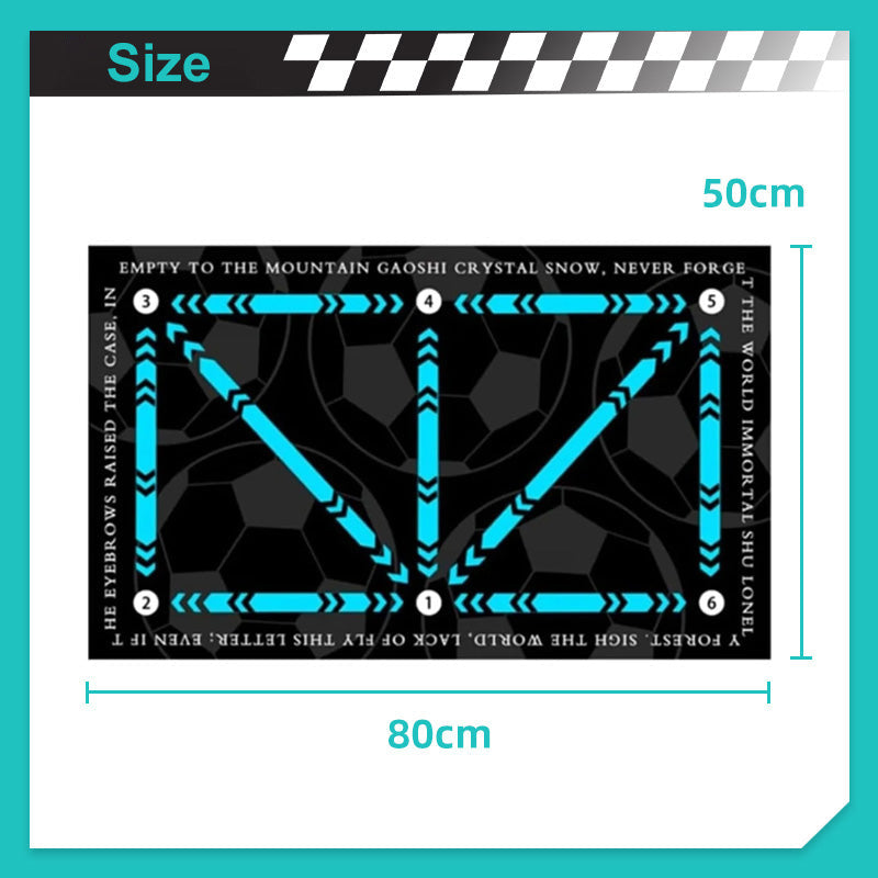 ⚽ 50% OFF NOW! 🔥 Non-Slip Football Training Mat - Durable & Portable, Perfect for Footwork Drills Anywhere ✨