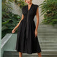 💃Hot Sale 50%⏰Women's Elegant V-Neck Split Maxi Dress👗