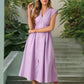 💃Hot Sale 50%⏰Women's Elegant V-Neck Split Maxi Dress👗