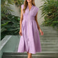 💃Hot Sale 50%⏰Women's Elegant V-Neck Split Maxi Dress👗