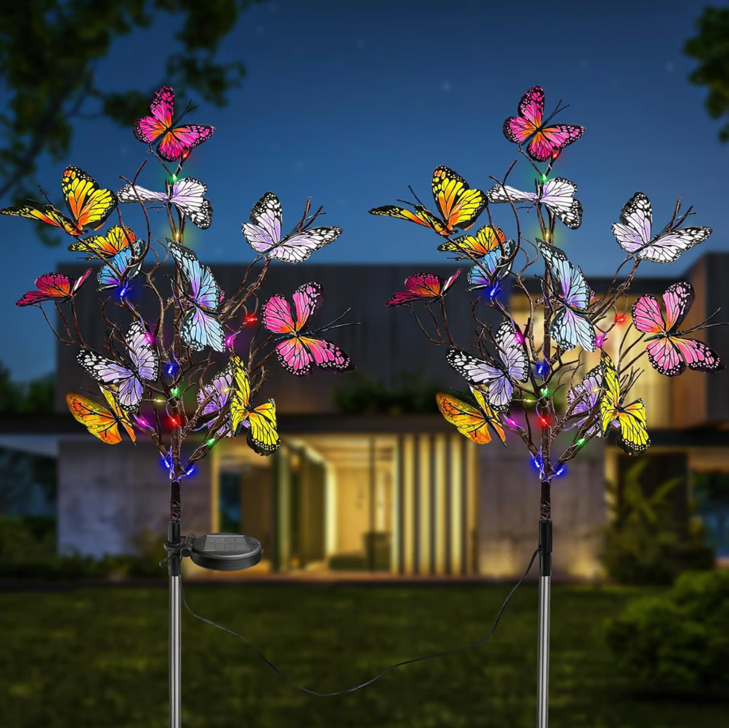 🦋Hot Sale Offers-Solar Outdoor Butterfly Lights💐