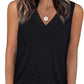 🎁Summer Promotion 50% OFF✨Women's Sleeveless V-Neck Slimming Loose Fit Casual Tank Top