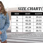 🎅What should I wear tomorrow?🎄Women's Raw Edge Ripped Denim Jacket