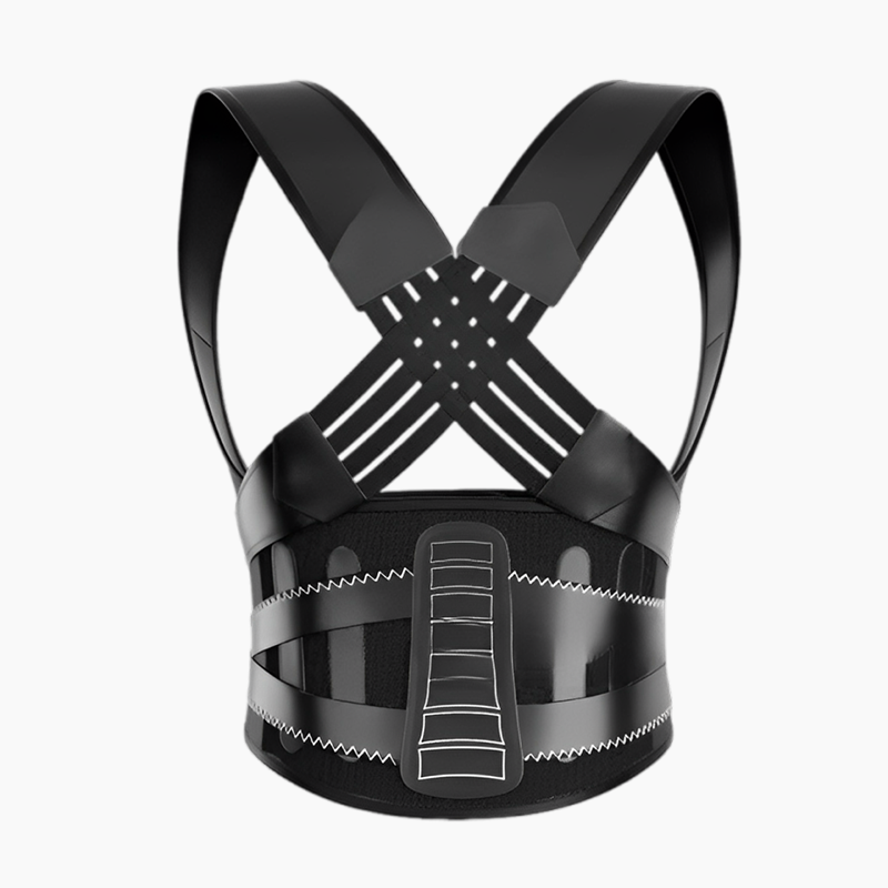 🔥Limited-time offer-Strong Support Universal Adjustable Back Posture Corrector
