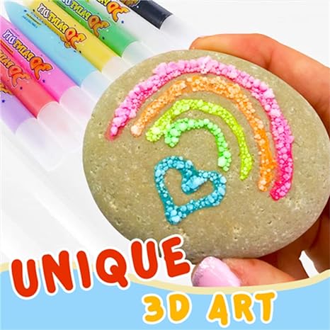 💥Surprise Price: Only £7.88!!🎁🔮Magic Pen – Draw 3D with one stroke!🎄 DIY Bubble Popcorn Drawing Pens& Buy 3 Pay 2 🔥