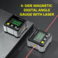 🔥HOT SALE (50% OFF)🔥4-Side Magnetic Digital Angle Gauge with Laser