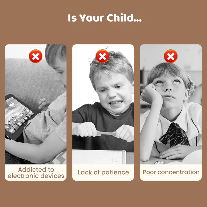 🧠Christmas Limited-Time Offer: 50% OFF!!!🧠🔠Metal Puzzle Ring Eight-Piece Blue Version Brain Teasers