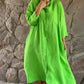 💖Limited Sale 49% OFF💖Women's Loose Cotton Shirt Dress