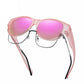 👓 50% OFF NOW! ⚡ Oversized Cat-Eye Sunglasses – Polarized UV400, Fit Over Glasses & Fashion-Forward Design for Women ✨