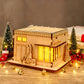 🎅Christmas Specials-DIY illuminated wooden Christmas houses for crafts