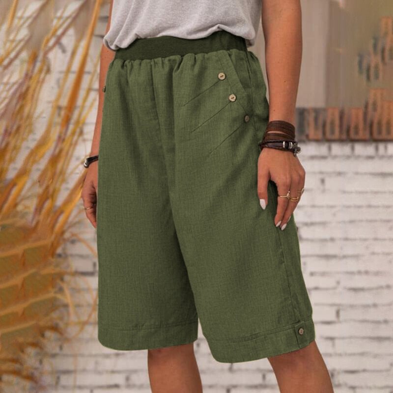 ⏰Summer Promotion🔥Women's summer casual pocket shorts