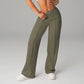 🥳2026 HOT SALE🥳💞50K+ SOLD!☕🧘‍♀️Women's High Waist Wide Leg Pants – Soft stretch fabric, gentle tummy control! Flattering fit for every shape. Easy pull-on, no tricky buttons. Your everyday essential. 🧵🦵