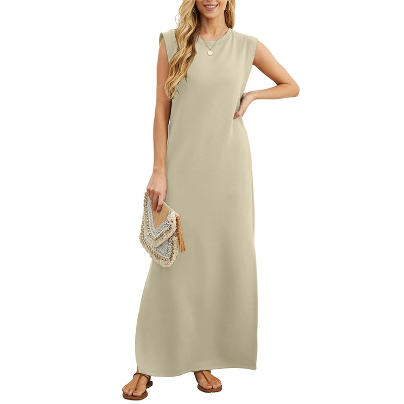 🎉Spring Hot Sale 50% OFF🌿Women's Loose Split Wrinkle-Free Long Dress