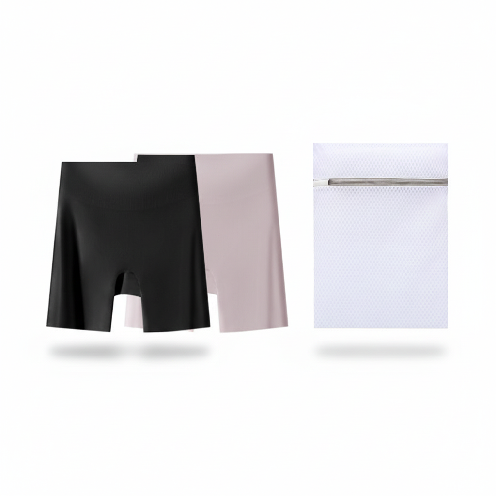 🔥Buy 1 Get 1 Free🌸Women's High-Waisted Ice Silk Tummy Control and Butt Lift Underwear