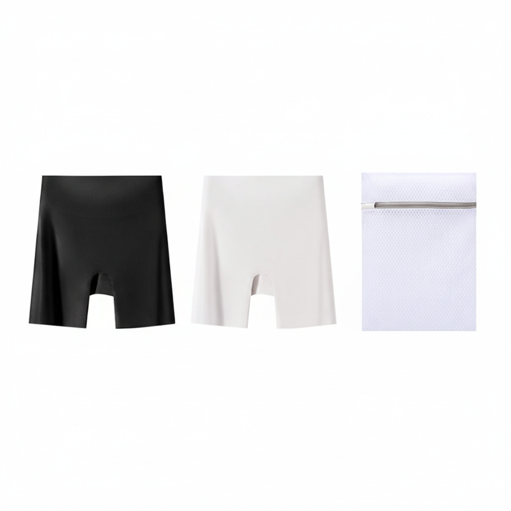 🔥Buy 1 Get 1 Free🌸Women's High-Waisted Ice Silk Tummy Control and Butt Lift Underwear