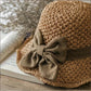 🔥 Hot sale 49% OFF🔥Elegant Woven Straw Sun Hat with Bow