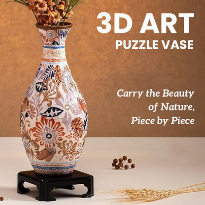 🎅🎄 The perfect Christmas gift! 🧩3D Art Puzzle Vase