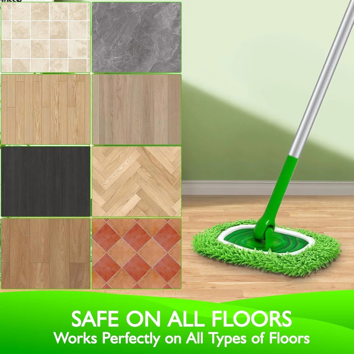 💥2025 New Hot Sale💥Chenille Reusable Mop Refill Pads for Home Use