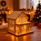 🎅Christmas Specials-DIY illuminated wooden Christmas houses for crafts