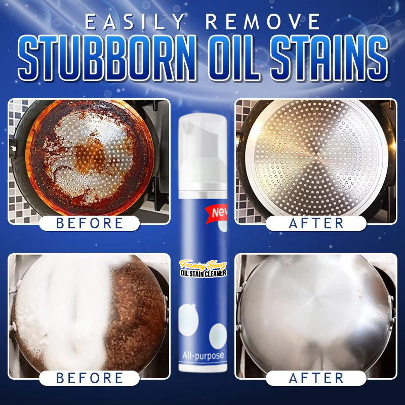 🎁Limited Sale 49% OFF⏳All-Purpose Foaming Heavy Oil Stain Cleaner