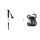 ⛰️Adjustable Aluminum Alloy Trekking Pole – Durable, Shock-Absorbing, Lightweight 🌲