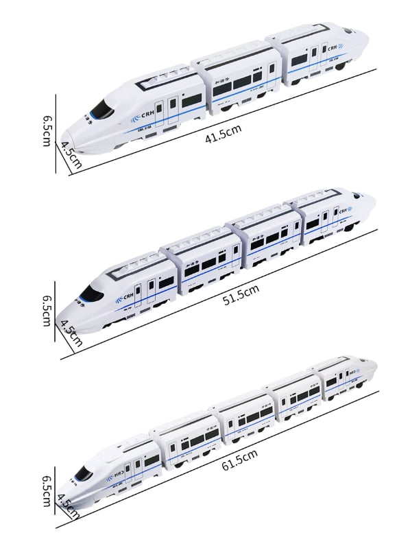 🚅Electric Universal Simulation High Speed Railway Harmony Train Toy