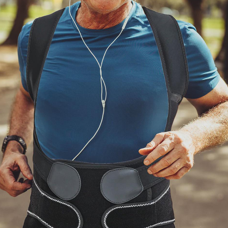🔥Limited-time offer-Strong Support Universal Adjustable Back Posture Corrector