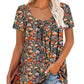 ⏰Hot Sale 50% Off-Women's Summer Pleated Printed Short-Sleeves(🔥Buy 2 get 5% off & Free shipping)