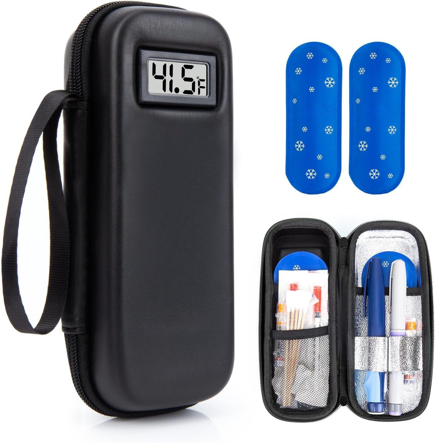 ✨LAST DAY ONLY 49% OFF🔥Insulin Cooler Travel Case with Temperature Display