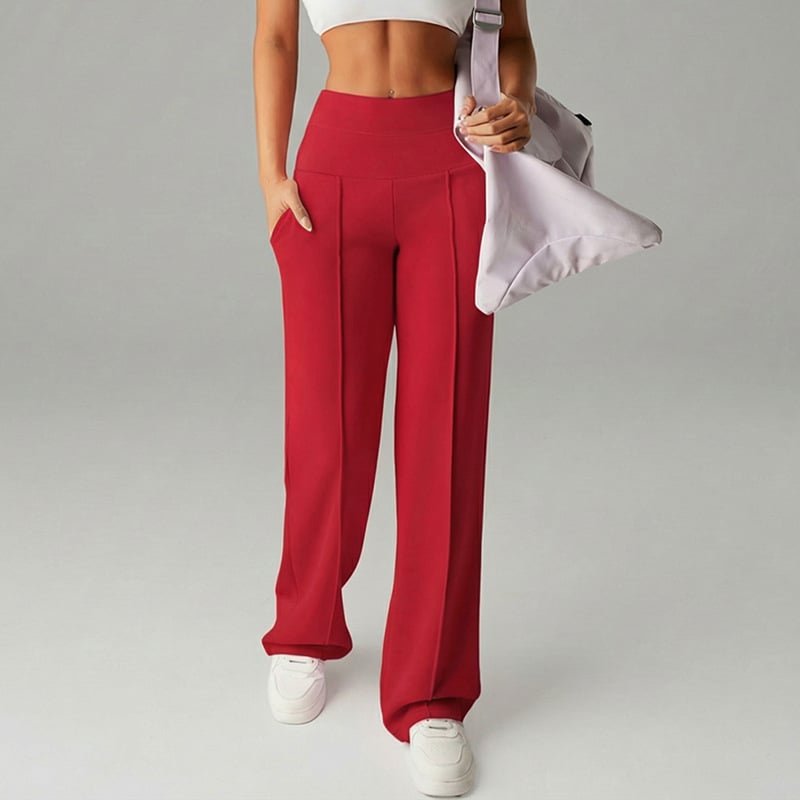 🔥🎁New arrival 50% OFF💕Women's Plain Loose Straight Leg Pants