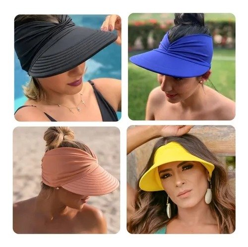 Last day 50% off -Women Sun Beach Visor Cap