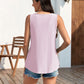 🔥Hot Sale 50% OFF💥Buy 2 Get 10% Off🔥Womens Tank Tops Sleeveless EyeletEmbroidery Scoop Neck Loose Fit Casual SummerFlowy