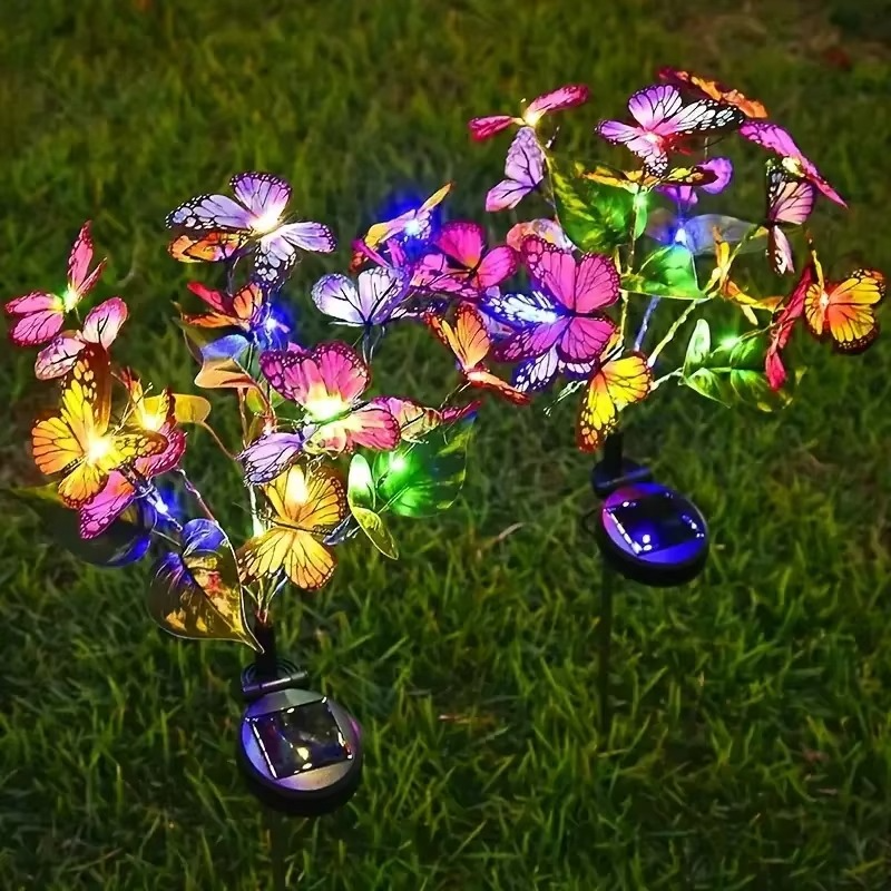 🦋Hot Sale Offers-Solar Outdoor Butterfly Lights💐