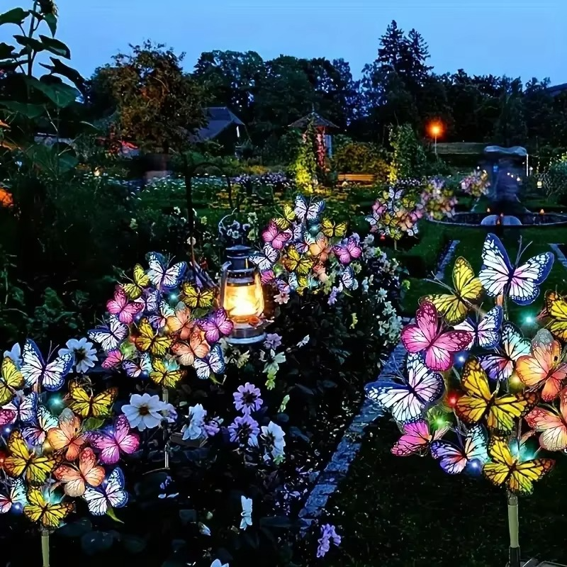 🦋Hot Sale Offers-Solar Outdoor Butterfly Lights💐