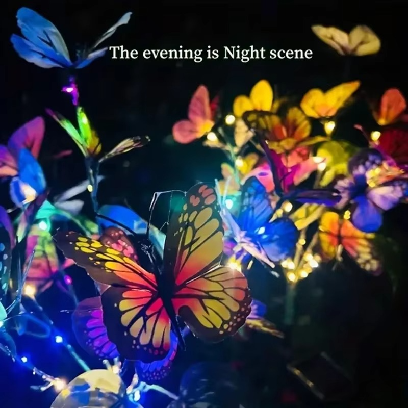 🦋Hot Sale Offers-Solar Outdoor Butterfly Lights💐