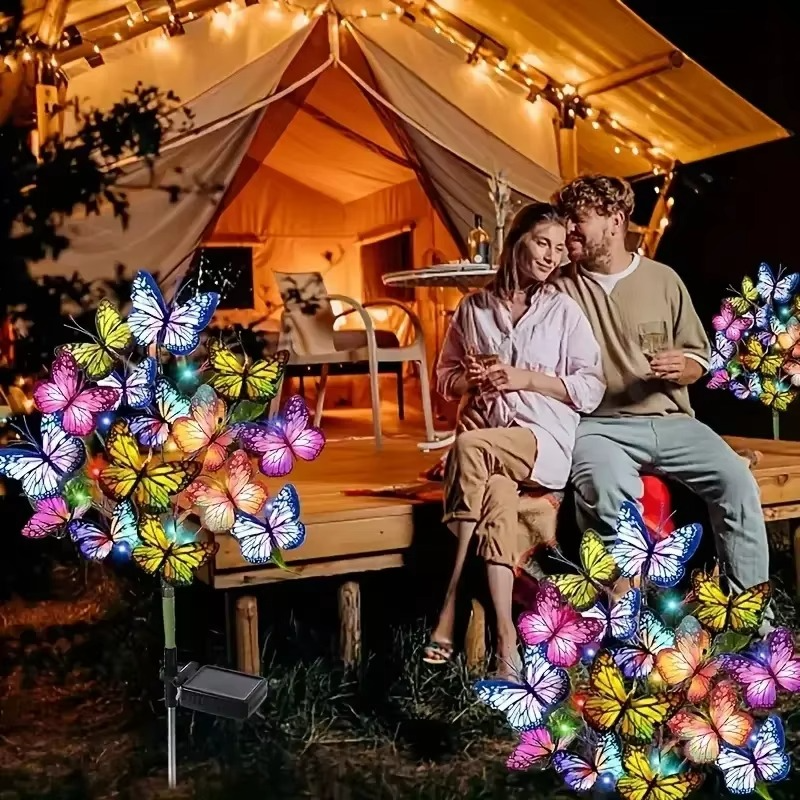 🦋Hot Sale Offers-Solar Outdoor Butterfly Lights💐
