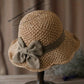 🔥 Hot sale 49% OFF🔥Elegant Woven Straw Sun Hat with Bow