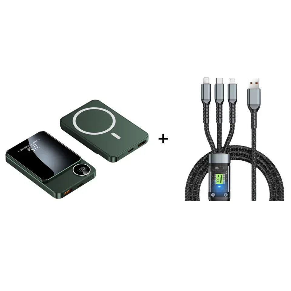 🎉 2026 Sale — Over 89,000 Sold! 🧲 Professional Magnetic Charger for Travelers – 22.5W Fast Charge & 15W Wireless ⚡