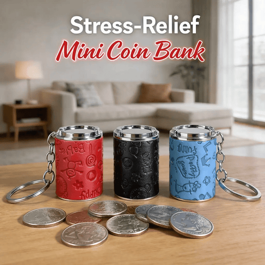 🥳2026 HOT SALE🥳💞50K+ SOLD!🔥Mini Coin Storage Keychain