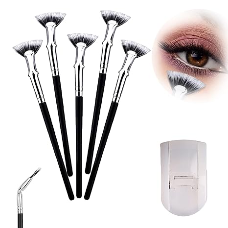 Foldable Curled Eyelash Brush