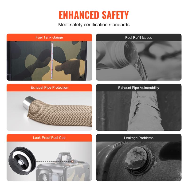 📢📢50% OFF!!⏰8 kW diesel heater, 12 V/24 V all-in-one diesel air heater, Bluetooth app control, remote control and display, CO alarm, rapid heating📢📢50% OFF!!⏰