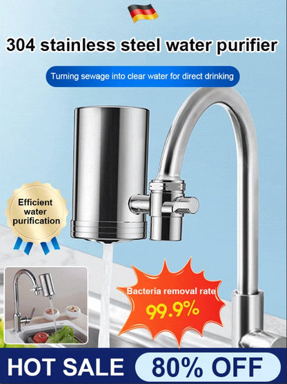 🔥Hot Sale 50% OFF🔥304 Stainless Steel Water Purifier🌿💧