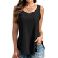 🔥Hot Sale 50% OFF💥Buy 2 Get 10% Off🔥Womens Tank Tops Sleeveless EyeletEmbroidery Scoop Neck Loose Fit Casual SummerFlowy
