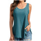 🔥Hot Sale 50% OFF💥Buy 2 Get 10% Off🔥Womens Tank Tops Sleeveless EyeletEmbroidery Scoop Neck Loose Fit Casual SummerFlowy