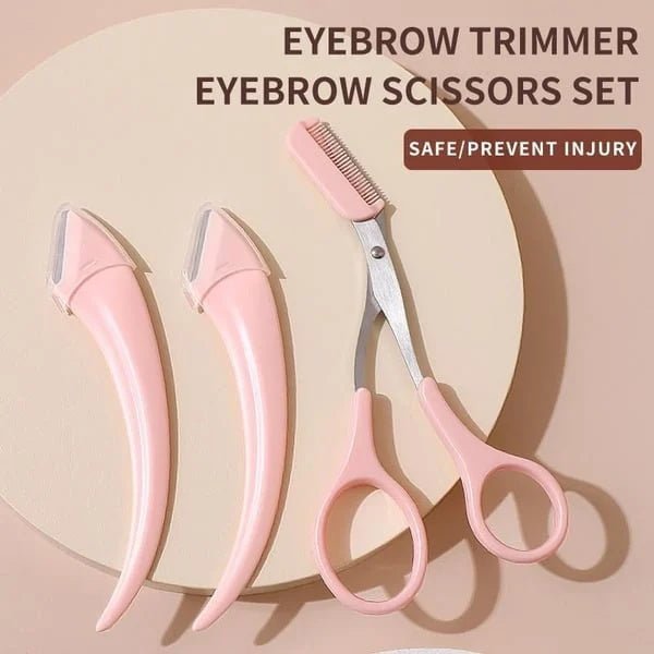 Eyebrow Scissors With Comb