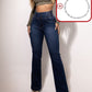 🥳2026 HOT SALE🥳💞50K+ SOLD!👖 50% OFF!Stretch Flare Jeans With A High Waist