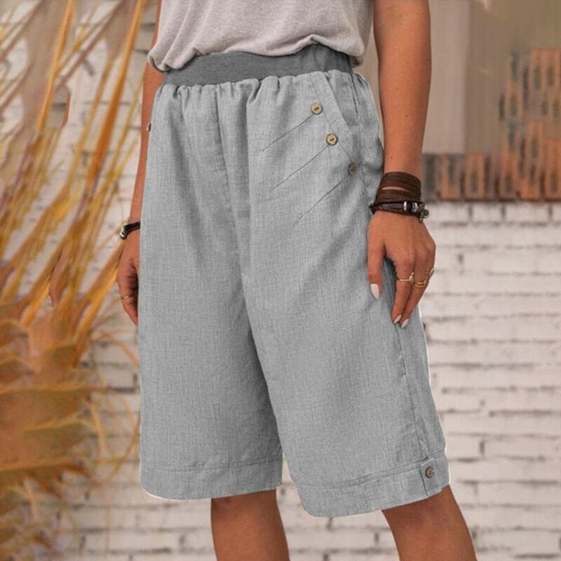 ⏰Summer Promotion🔥Women's summer casual pocket shorts