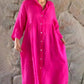 💖Limited Sale 49% OFF💖Women's Loose Cotton Shirt Dress