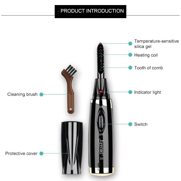 🔥Heated Lash Curling Tool
